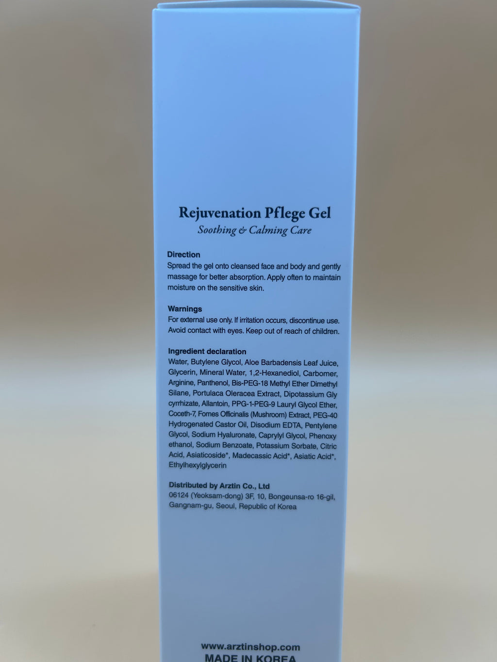 ÄRZTIN Rejuvenation Pflege Gel