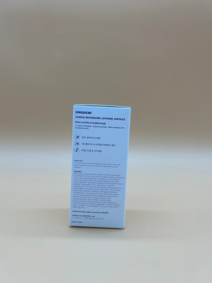 Uniquemi CENIGIA Microbiome Liposome Ampoule