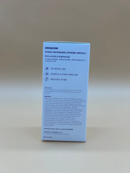 Uniquemi CENIGIA Microbiome Liposome Ampoule